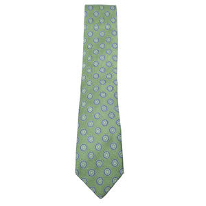 Robert Talbott Best of Class Green Geometric Tie